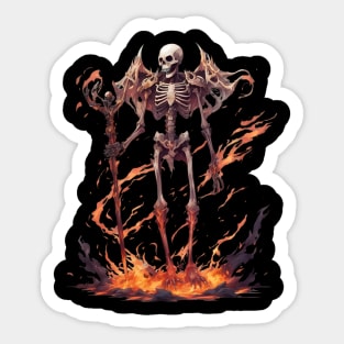 Unleashing the Darkness Evil Demon Hell Underworld Sticker
